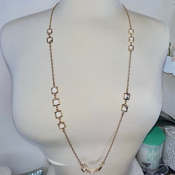 J. Crew Jewelry - Vintage J.Crew Runway Couture Crystal Necklace